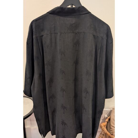 Reyn Spooner Men’s Shirt – 100% Silk – Hawaiian Shirt – Palm Tree Pattern – XXL - Picture 4 of 4